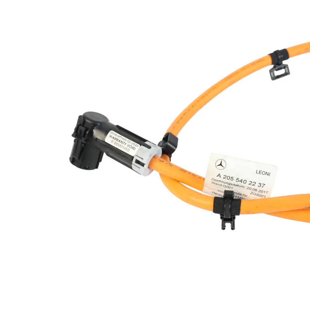 Mercedes W205 Cable De Batería Mazo De Cables Eléctricos Hybrid - SKU A2055402237 - Número de pieza A2055402237