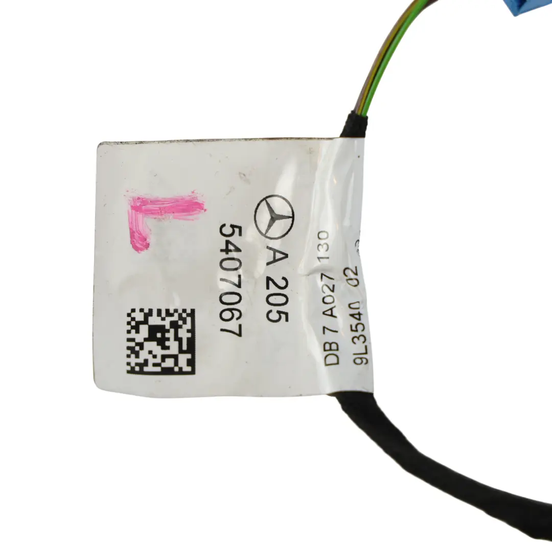 Mercedes W205 Puerta Delantera Arnés Cableado Loom Pasajero Lado A2055407167 - SKU A2055407067 - Número de pieza A2055407067