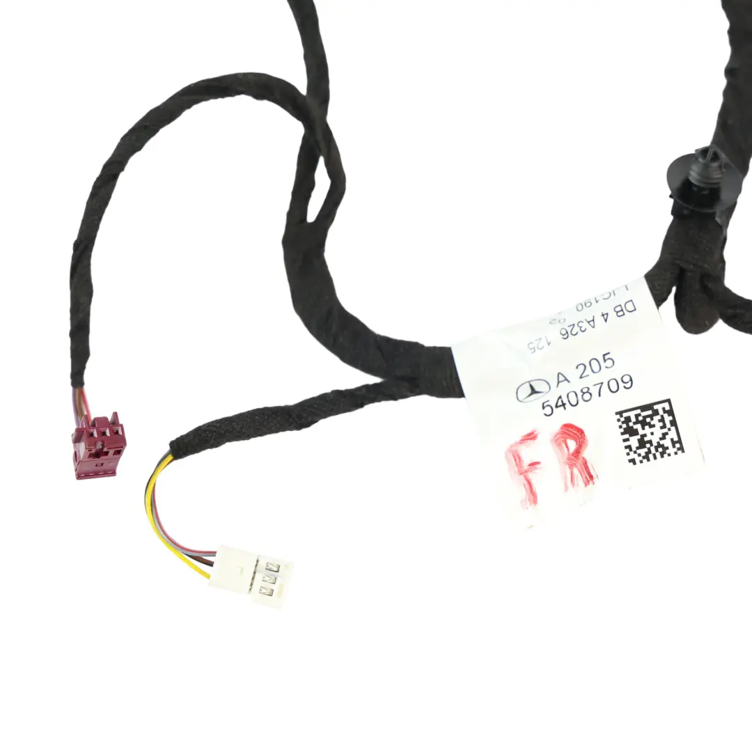 Mercedes W205 Cablaggio Porta Cavo Anteriore Lato Guida - SKU A2055408709 - Numero di parte A2055408709