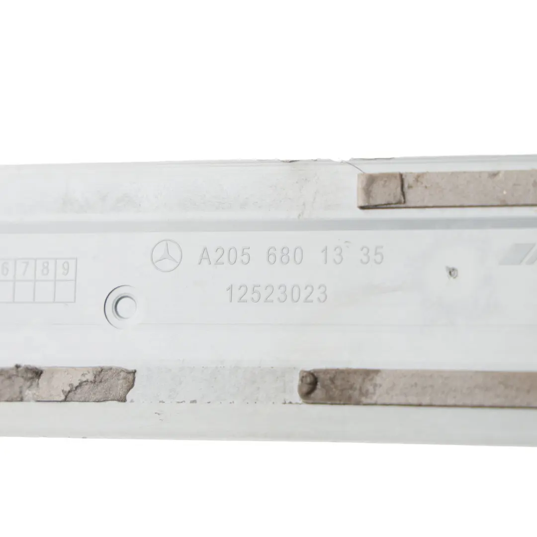 Mercedes C205 C238 Side Skirt Front Right O/S Sill Strip Cover Panel - SKU A2056801335-1 - Part number A2056801335