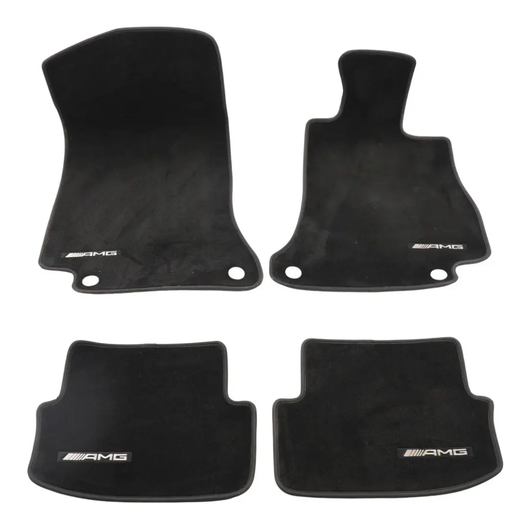 Floor Mat Velours Set Front Rear Footwell Covers to Mercedes C219 AMG with Part number A2056808911 Mercedes C219 AMG Floor Mat Velours Set Front Rear Footwell Covers - SKU RHD-A2056808911 - Part number A2056808911