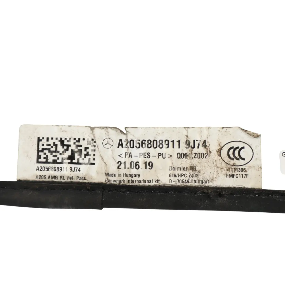 Mercedes C219 AMG Floor Mat Velours Set Front Rear Footwell Covers - SKU RHD-A2056808911 - Part number A2056808911