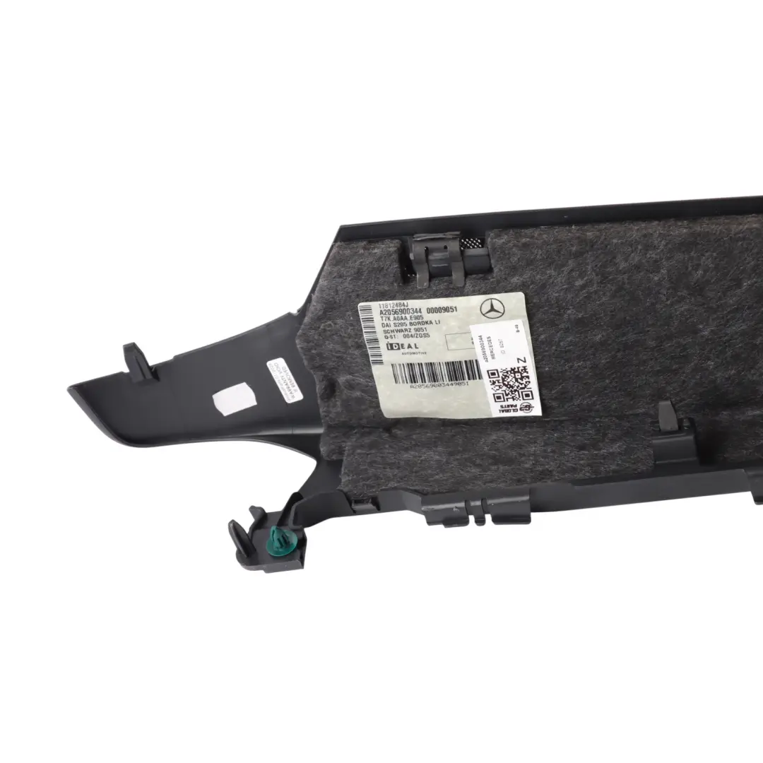 Mercedes S205 Kofferraumklappe Trim Abdeckung Panel Links - SKU A2056900344 - Teilenummer A2056900344