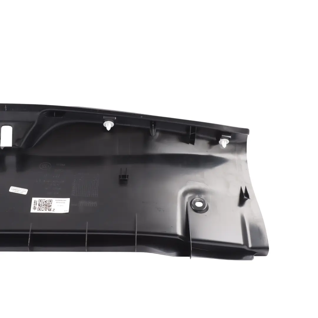 Boot Trim Cover Panel Protection to Mercedes C205 Rear Tailgate with Part number A2056902307 Mercedes C205 Rear Tailgate Boot Trim Cover Panel Protection - SKU A2056902307 - Part number A2056902307