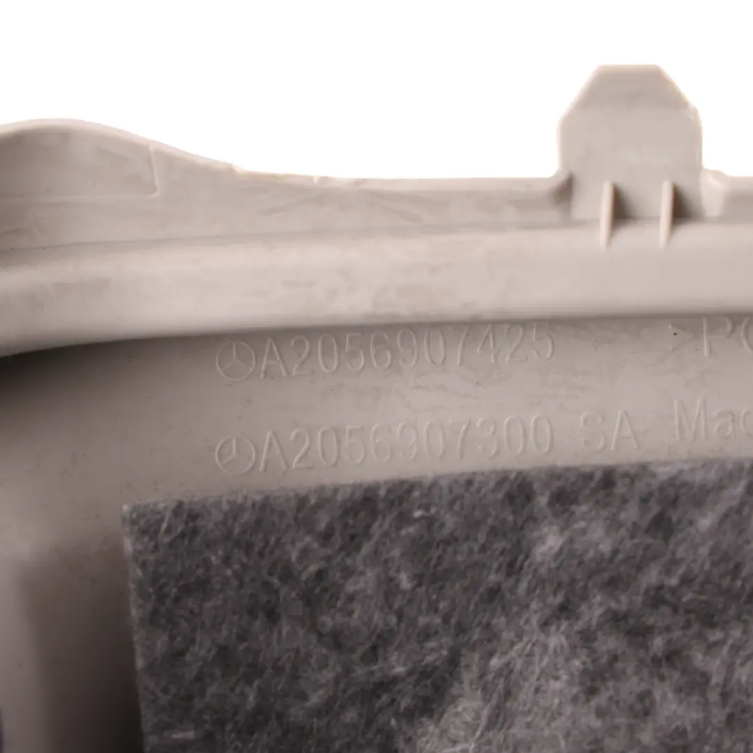 Pillar Rear Right O/S Column Trim Panel to Mercedes C205 Cover B with Part number A2056907300 Mercedes C205 Cover B Pillar Rear Right O/S Column Trim Panel - SKU A2056907300 - Part number A2056907300