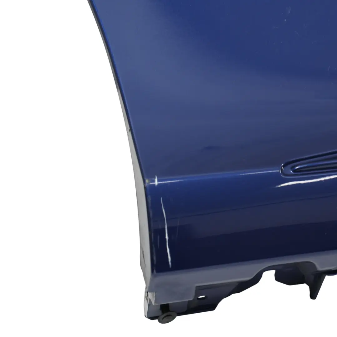 Mercedes C205 Side Skirt AMG Right O/S Door Sill Cover Brilliant Blue - 896 - SKU A2056980200-BRB - Part number A2056980200