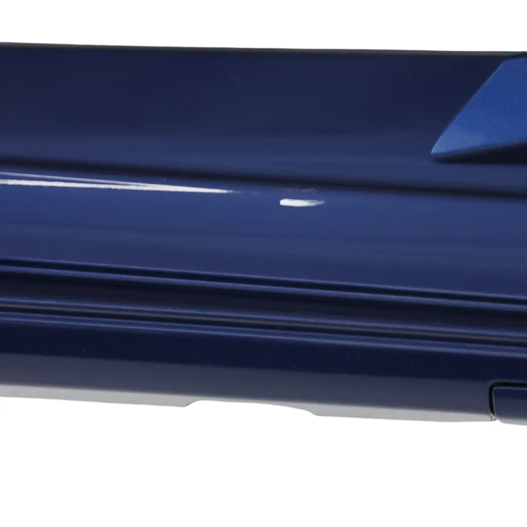 Mercedes C205 Side Skirt AMG Right O/S Door Sill Cover Brilliant Blue - 896 - SKU A2056980200-BRB - Part number A2056980200