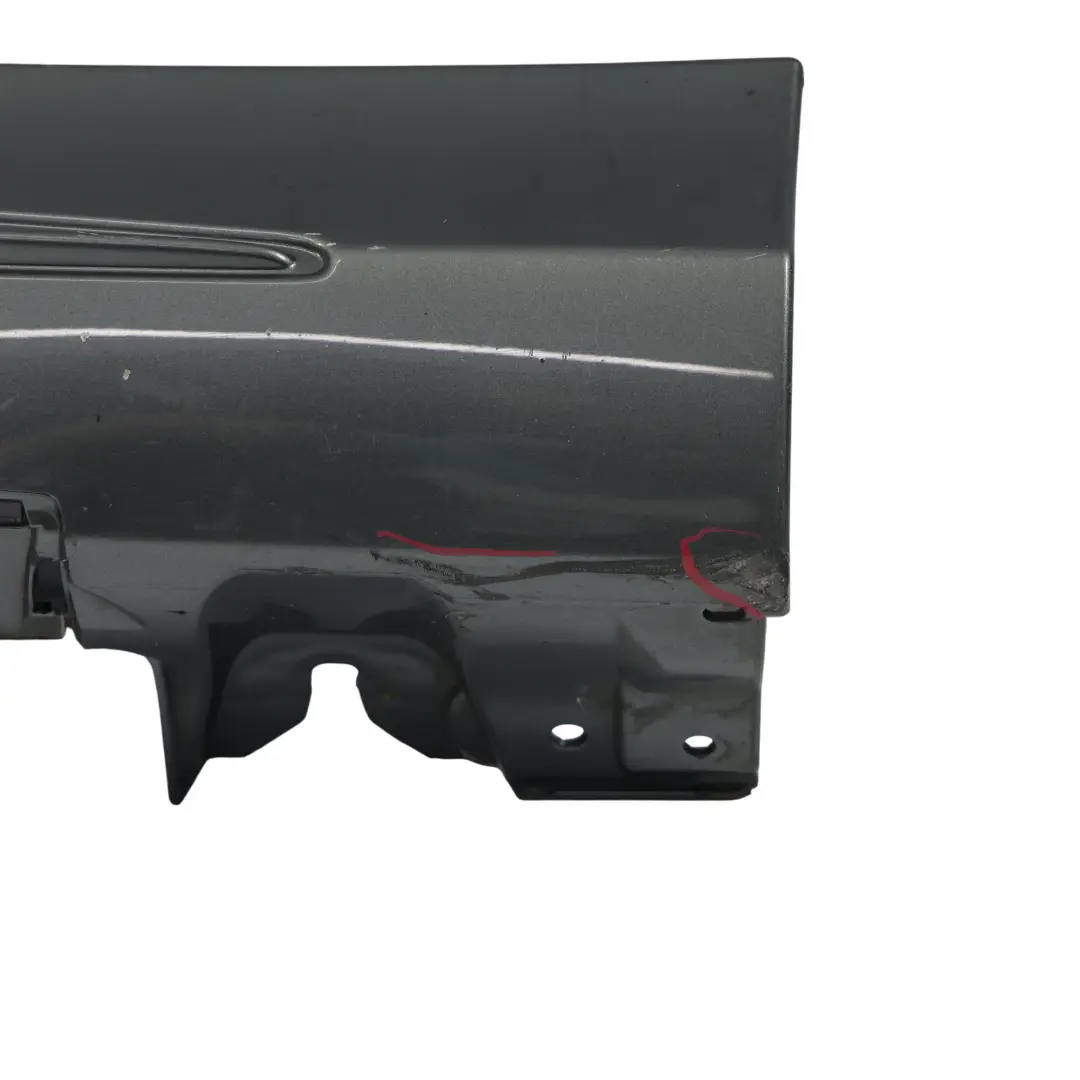 Mercedes W205 Side Skirt Left N/S Door Sill Cover Selenite Grey Metallic - 992 - SKU A2056981354-SEL - Part number A2056981354