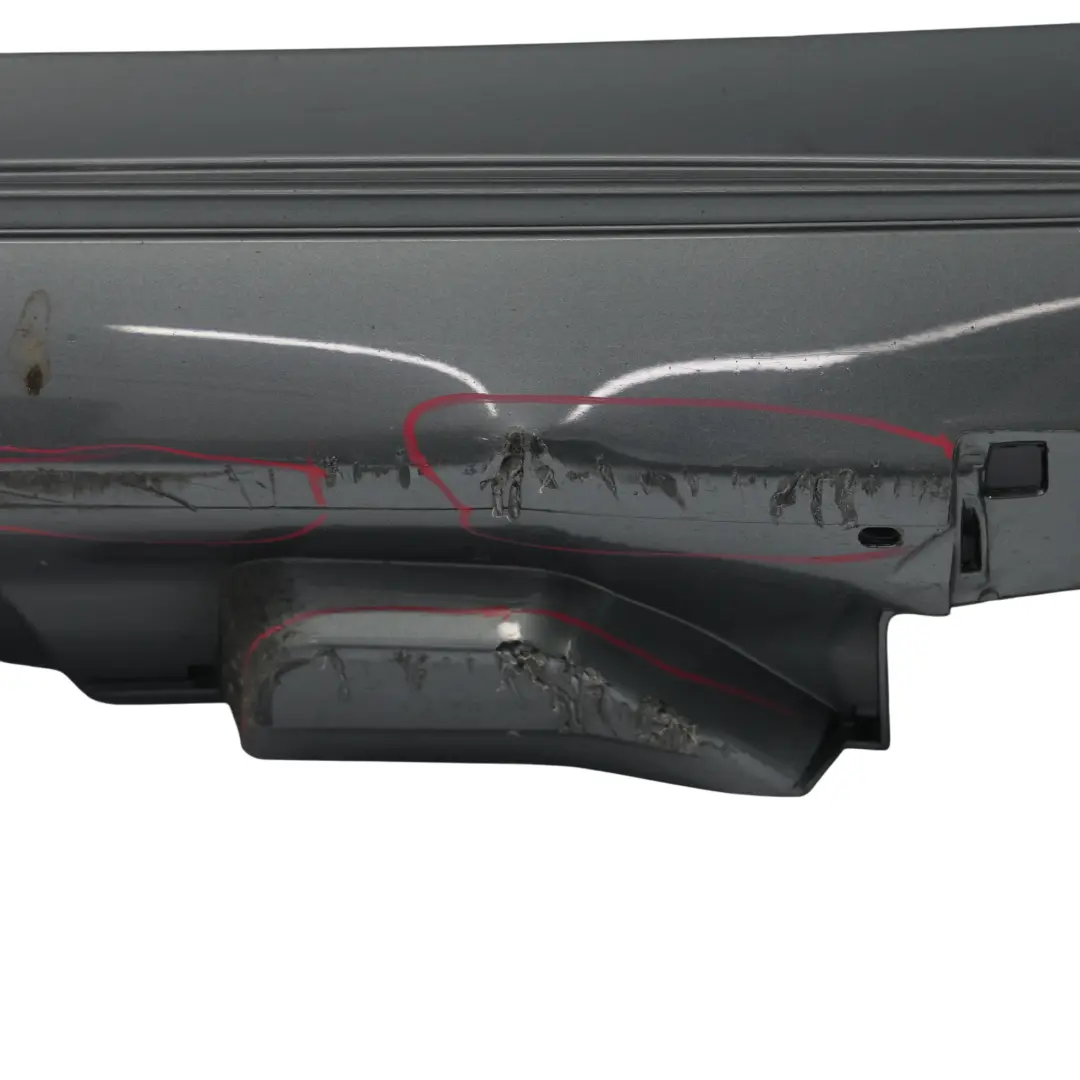 Side Skirt Left N/S Door Sill Cover Selenite Grey Metallic - 992 to Mercedes W205 with Part number A2056981354 Mercedes W205 Side Skirt Left N/S Door Sill Cover Selenite Grey Metallic - 992 - SKU A2056981354-SEL - Part number A2056981354