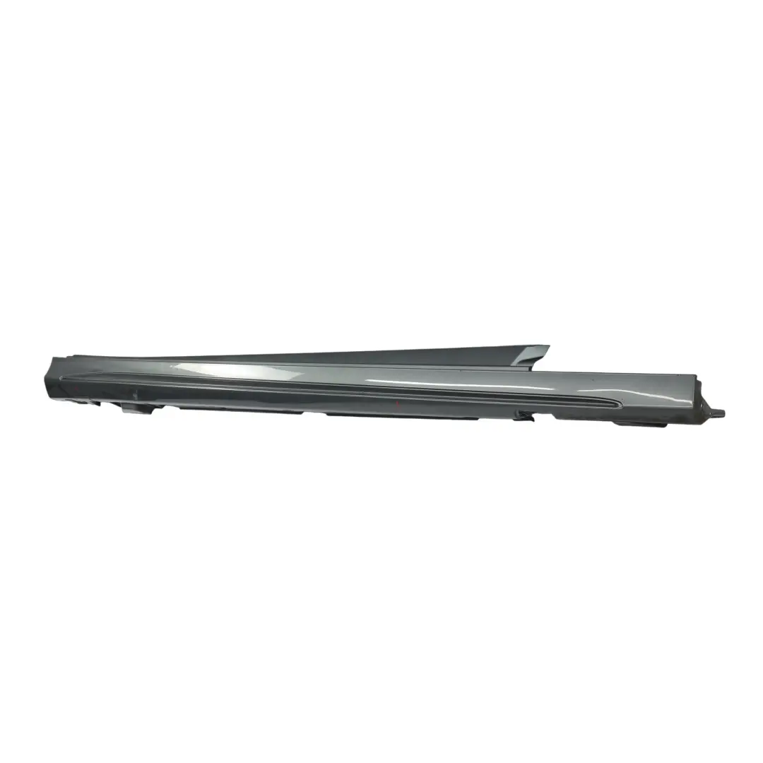Side Skirt Right O/S Door Sill Cover Selenite Grey Metallic - 992 to Mercedes W205 with Part number A2056981454 Mercedes W205 Side Skirt Right O/S Door Sill Cover Selenite Grey Metallic - 992 - SKU A2056981454-SEL - Part number A2056981454