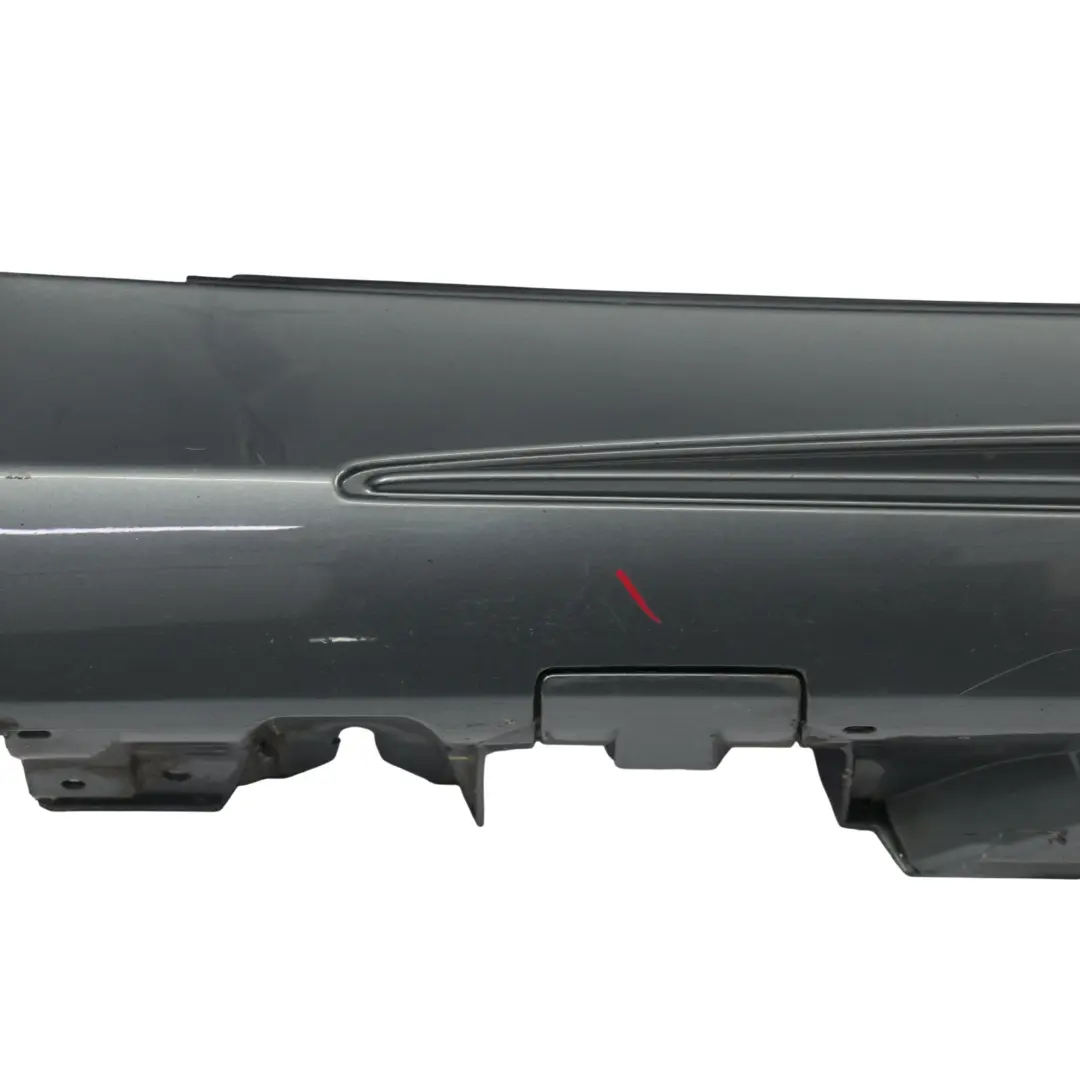 Side Skirt Right O/S Door Sill Cover Selenite Grey Metallic - 992 to Mercedes W205 with Part number A2056981454 Mercedes W205 Side Skirt Right O/S Door Sill Cover Selenite Grey Metallic - 992 - SKU A2056981454-SEL - Part number A2056981454