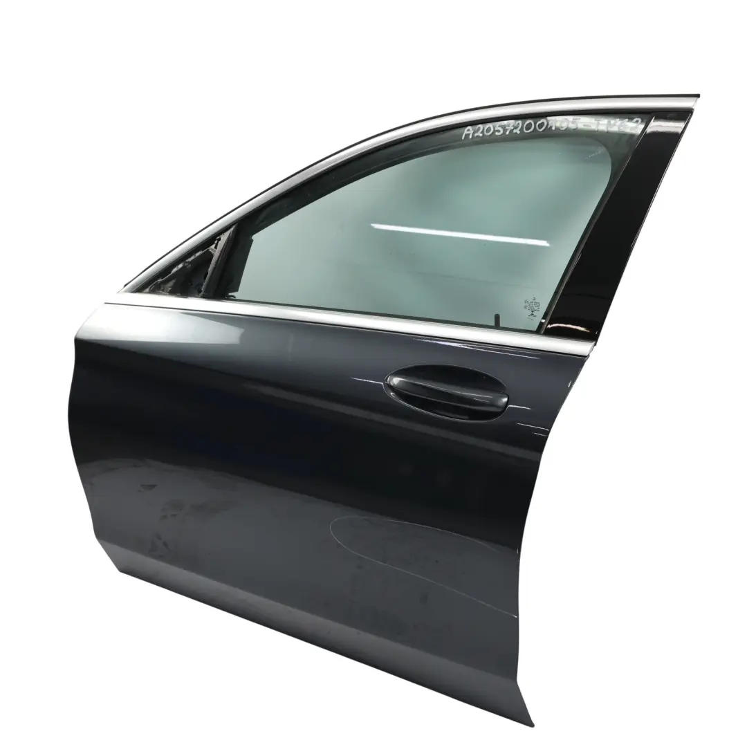 Mercedes W205 Puerta Delantera Izquierda Tenorite Grey Gris Metalizado 755 - SKU A2057200105-TNG2 - Número de pieza A2057200105