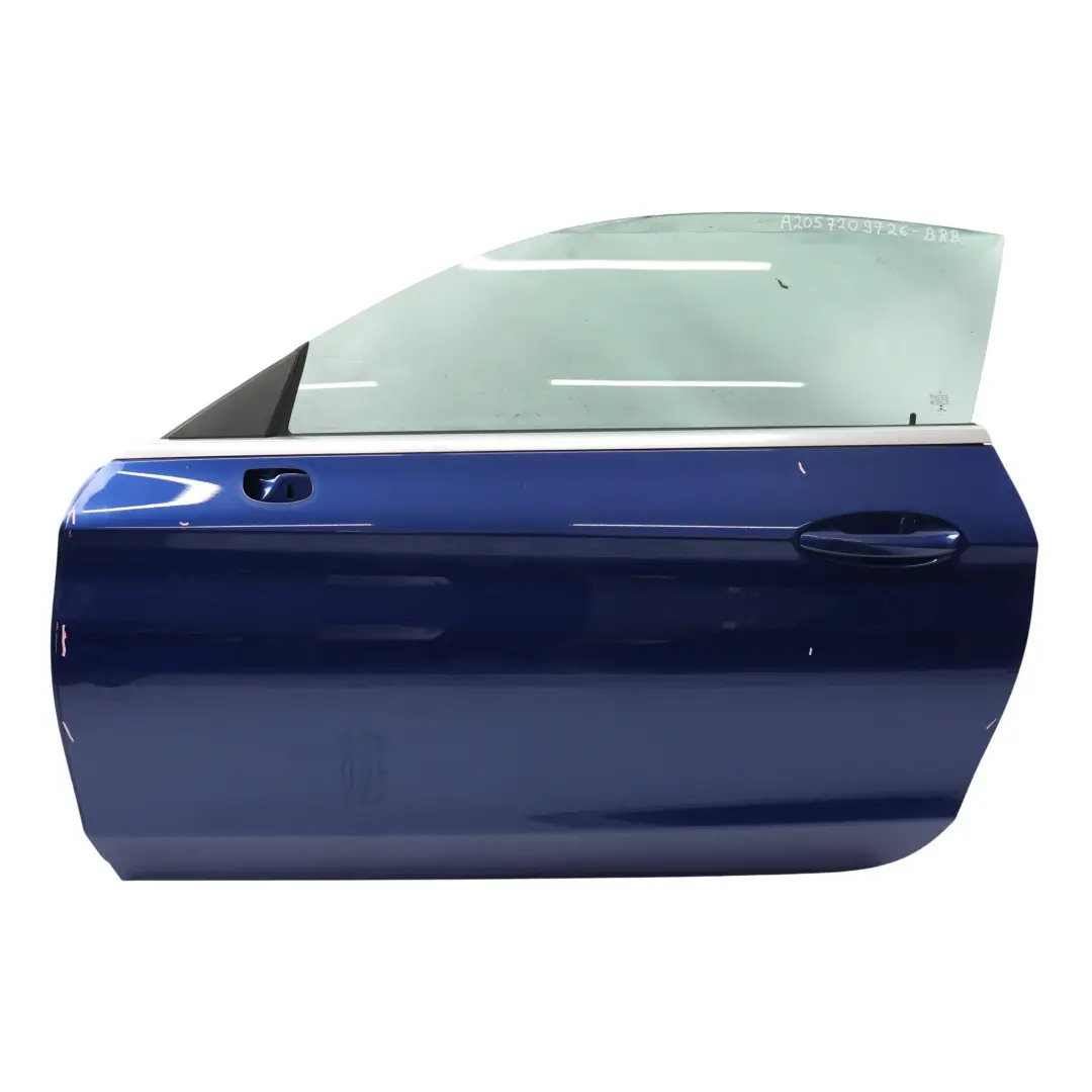 Mercedes C205 Porta Anteriore Sinistra Coupé Blu Brillante Metallizzato - 896 - SKU A2057209726-BRB - Numero di parte A2057209726