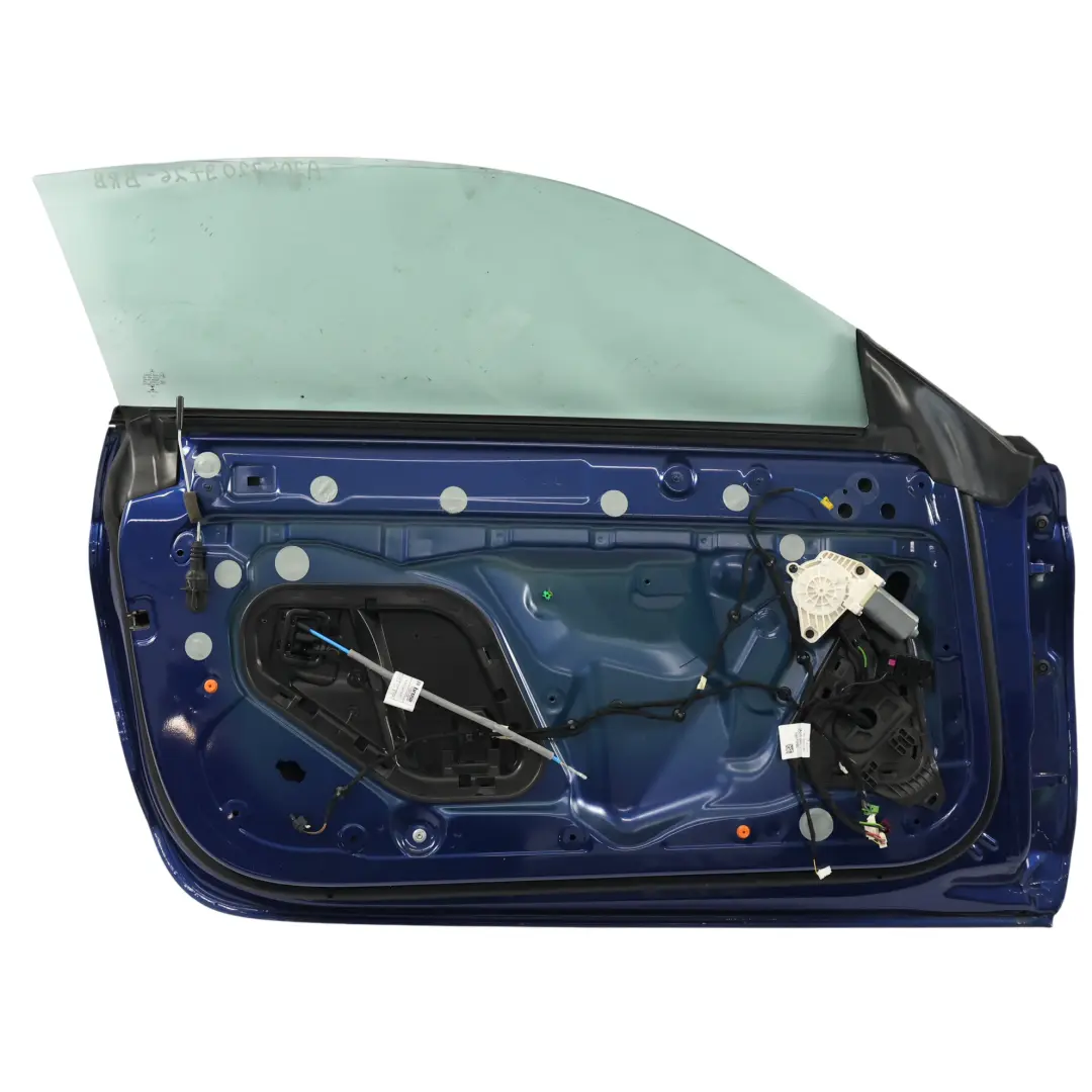 Mercedes C205 Door Front Left N/S Coupe Brilliant Blue Metallic - 896 - SKU A2057209726-BRB - Part number A2057209726