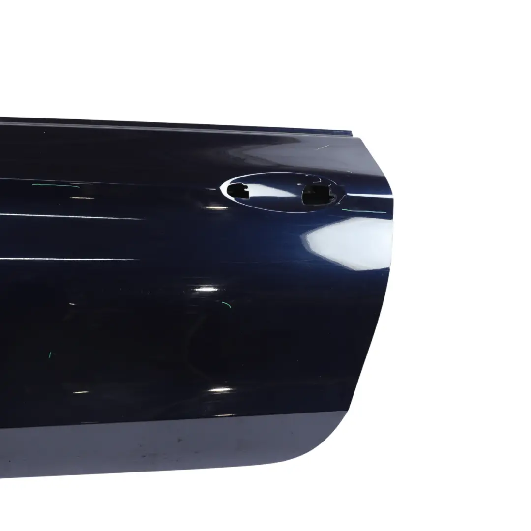 Door Front Left N/S Coupe Cabrio Cavansite Blue Metallic 890 to Mercedes A205 C205 with Part number A2057209726 Mercedes A205 C205 Door Front Left N/S Coupe Cabrio Cavansite Blue Metallic 890 - SKU A2057209726-CVB - Part number A2057209726