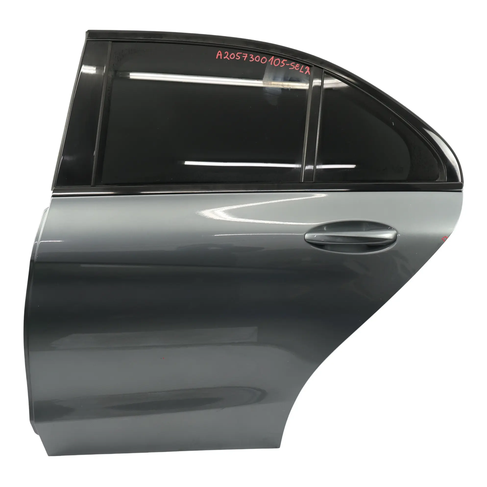 Mercedes W205 Tür hinten links Selenitgrau Metallic - 992