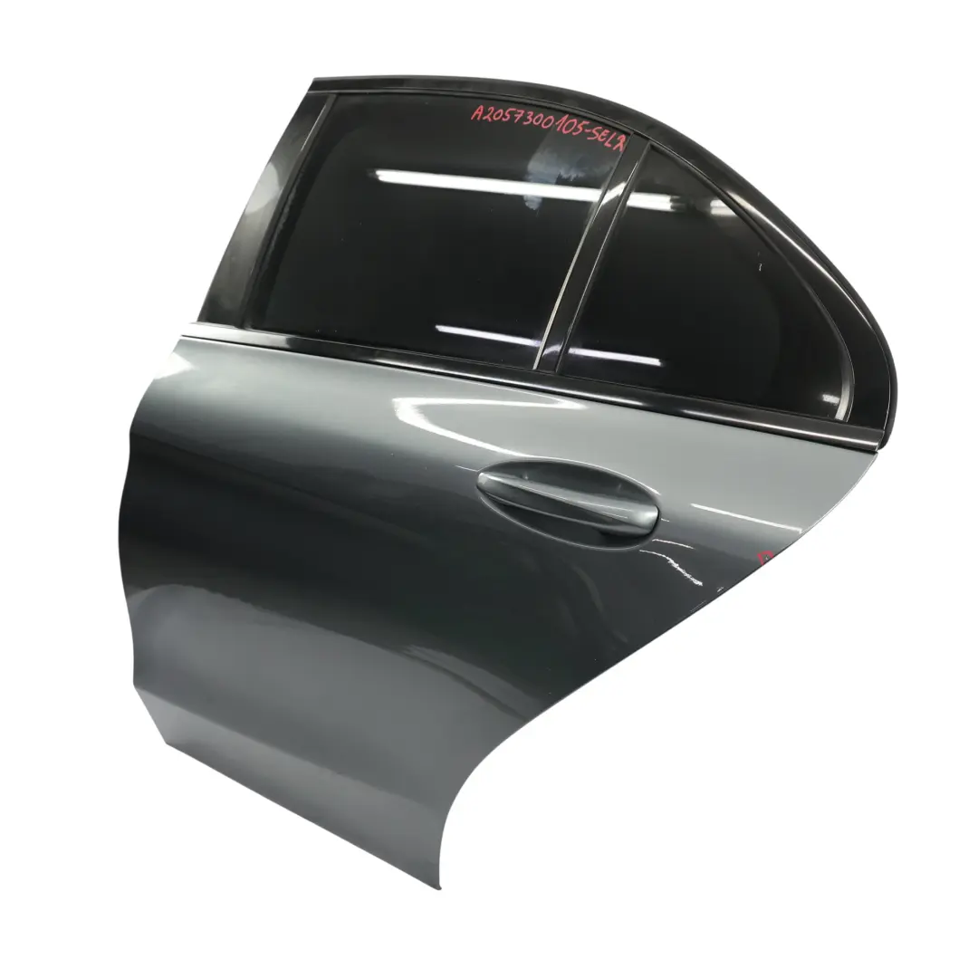 Mercedes W205 Porta Posteriore Sinistra Selenite Grey Metallic - 992 - SKU A2057300105-SEL2 - Numero di parte A2057300105