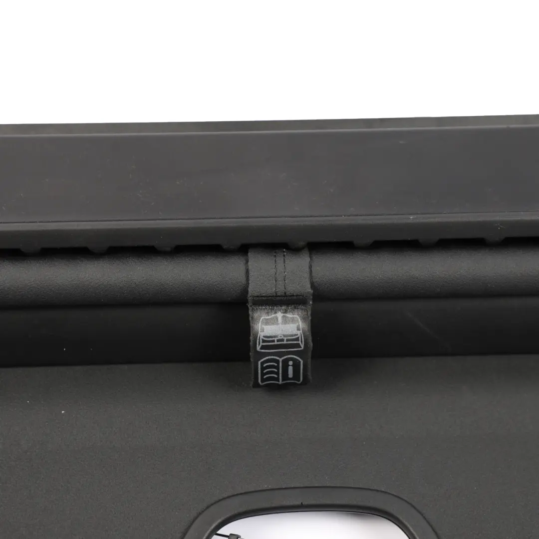 Mercedes S205 Estate Roller Blind Parcel Storage Shelf Net Black - SKU A2058106600 - Part number A2058106600