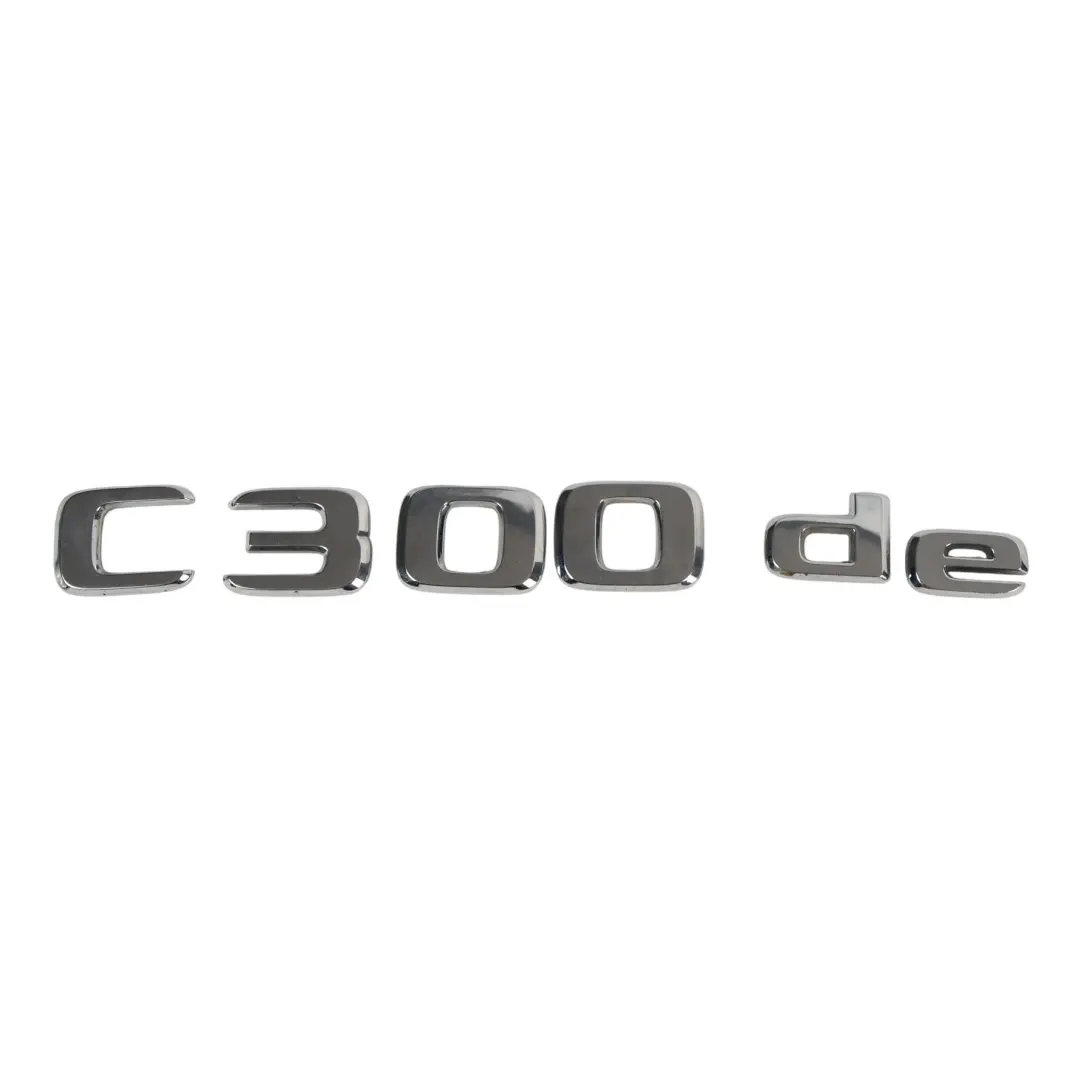 Emblema/Insignia De La Tapa Maletero Trasero C300de para Mercedes W205 con número de pieza A2058176001 Mercedes W205 Emblema/Insignia De La Tapa Maletero Trasero C300de - SKU A2058176001 - Número de pieza A2058176001