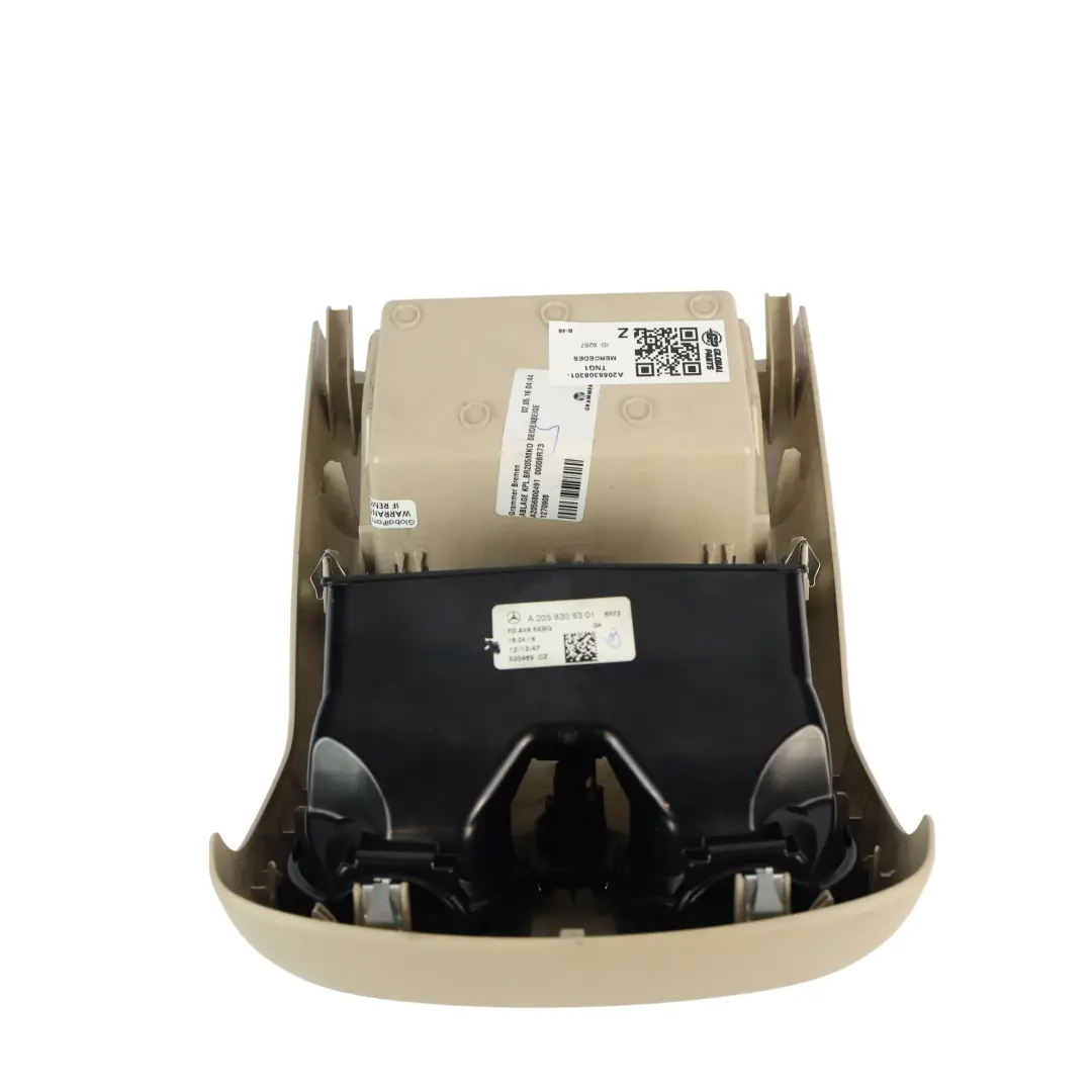 Mercedes S205 Consola Ventilacion Gris Tenorita Metalizado 755 - SKU A2058308301-TNG1 - Número de pieza A2058308301