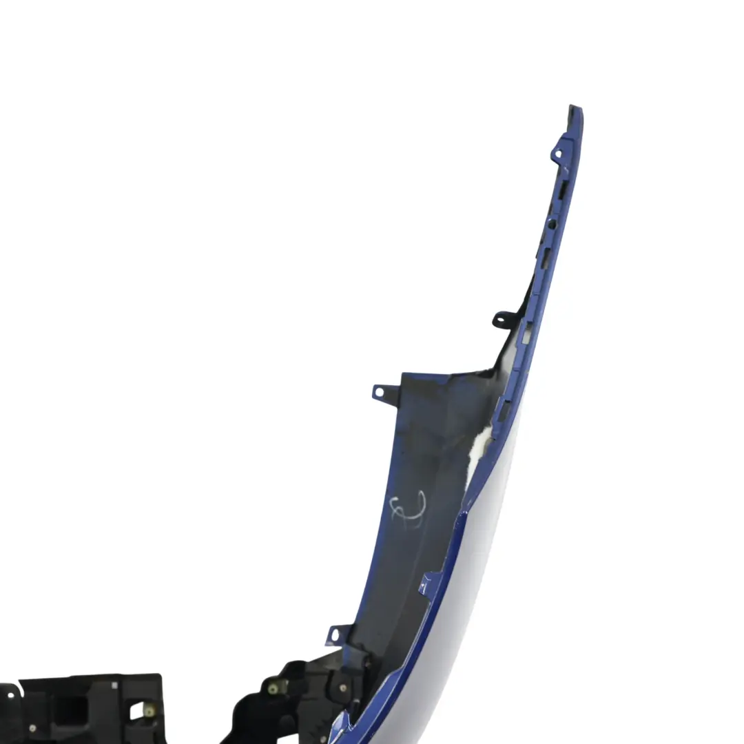 Bumper Trim Panel Covering AMG Brilliant Blue - 896 to Mercedes A205 C205 Rear with Part number A2058802206 Mercedes A205 C205 Rear Bumper Trim Panel Covering AMG Brilliant Blue - 896 - SKU A2058802206-BRB - Part number A2058802206