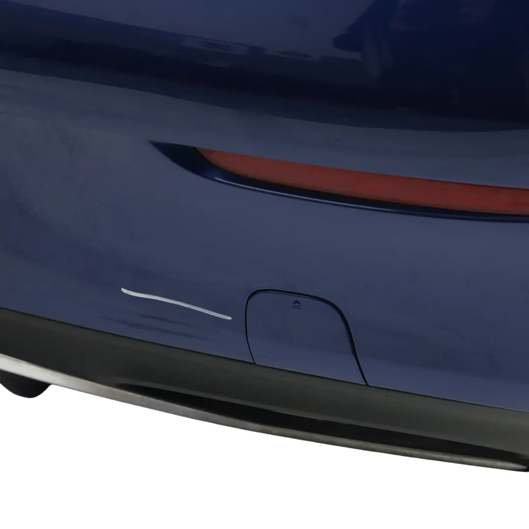 Mercedes A205 C205 Rear Bumper Trim Panel Covering AMG Brilliant Blue - 896 - SKU A2058802206-BRB - Part number A2058802206