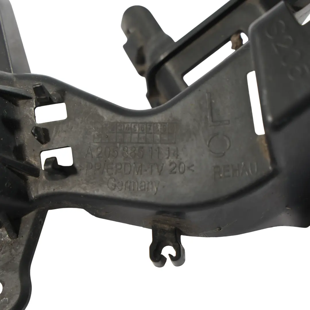 Mercedes W205 Soporte Parachoques Trasero Soporte Izquierdo - SKU A2058851114 - Número de pieza A2058851114