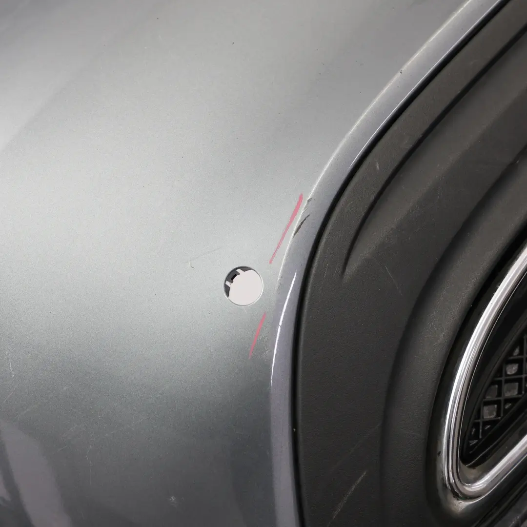 Bumper Trim Panel AMG Selenite Grey Metallic - 992 to Mercedes W205 Hybrid Rear with Part number A2058853504 Mercedes W205 Hybrid Rear Bumper Trim Panel AMG Selenite Grey Metallic - 992 - SKU A2058853504-SEL - Part number A2058853504