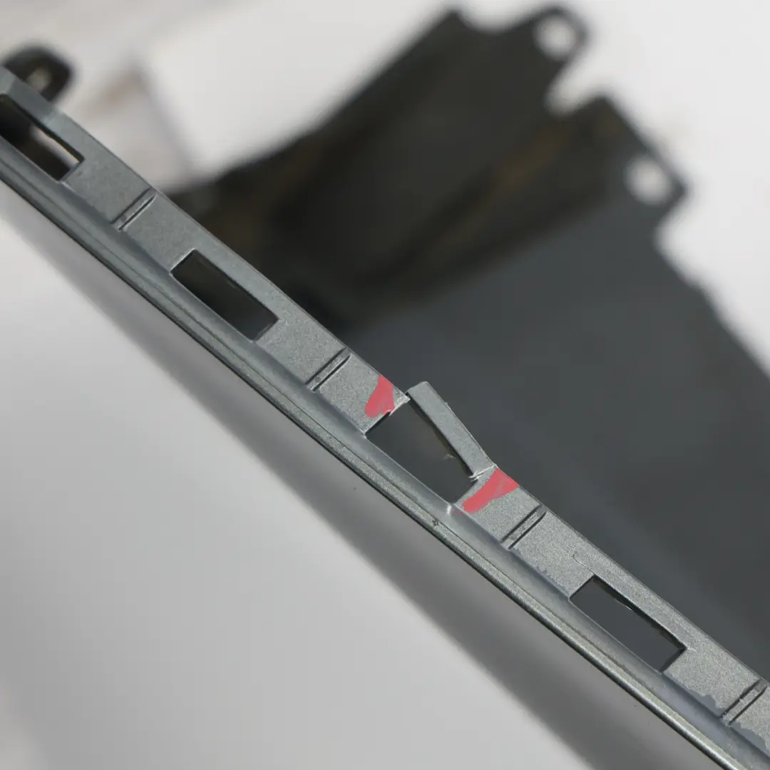 Bumper Trim Panel AMG Selenite Grey Metallic - 992 to Mercedes W205 Hybrid Rear with Part number A2058853504 Mercedes W205 Hybrid Rear Bumper Trim Panel AMG Selenite Grey Metallic - 992 - SKU A2058853504-SEL - Part number A2058853504