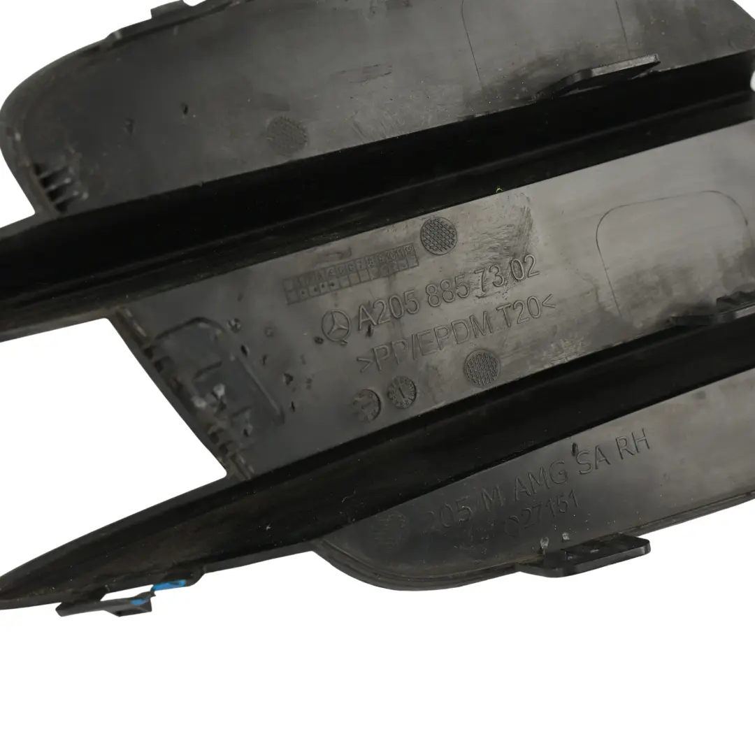 Mercedes W205 Front Stoßstange Kühler Grill Rechts Gitter Abdeckung - SKU A2058857302 - Teilenummer A2058857302