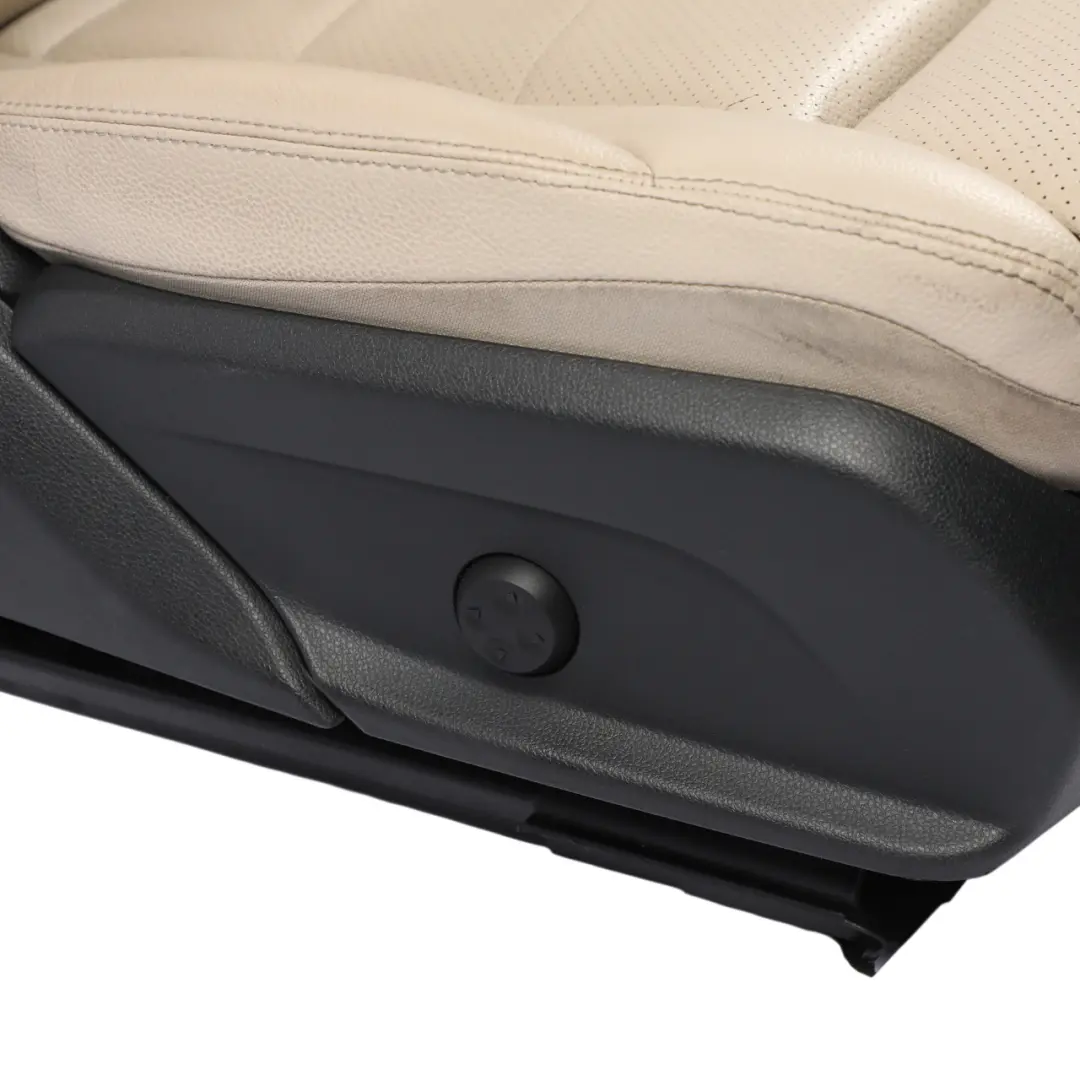 Front Seat Heated Memory Interior Leather Beige Right O/S to Mercedes W205 with Part number A2059101147 Mercedes W205 Front Seat Heated Memory Interior Leather Beige Right O/S - SKU A2059101147-10 - Part number A2059101147