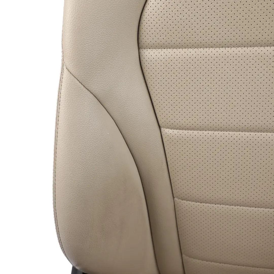Mercedes W205 Front Seat Heated Memory Interior Leather Beige Right O/S - SKU A2059101147-10 - Part number A2059101147