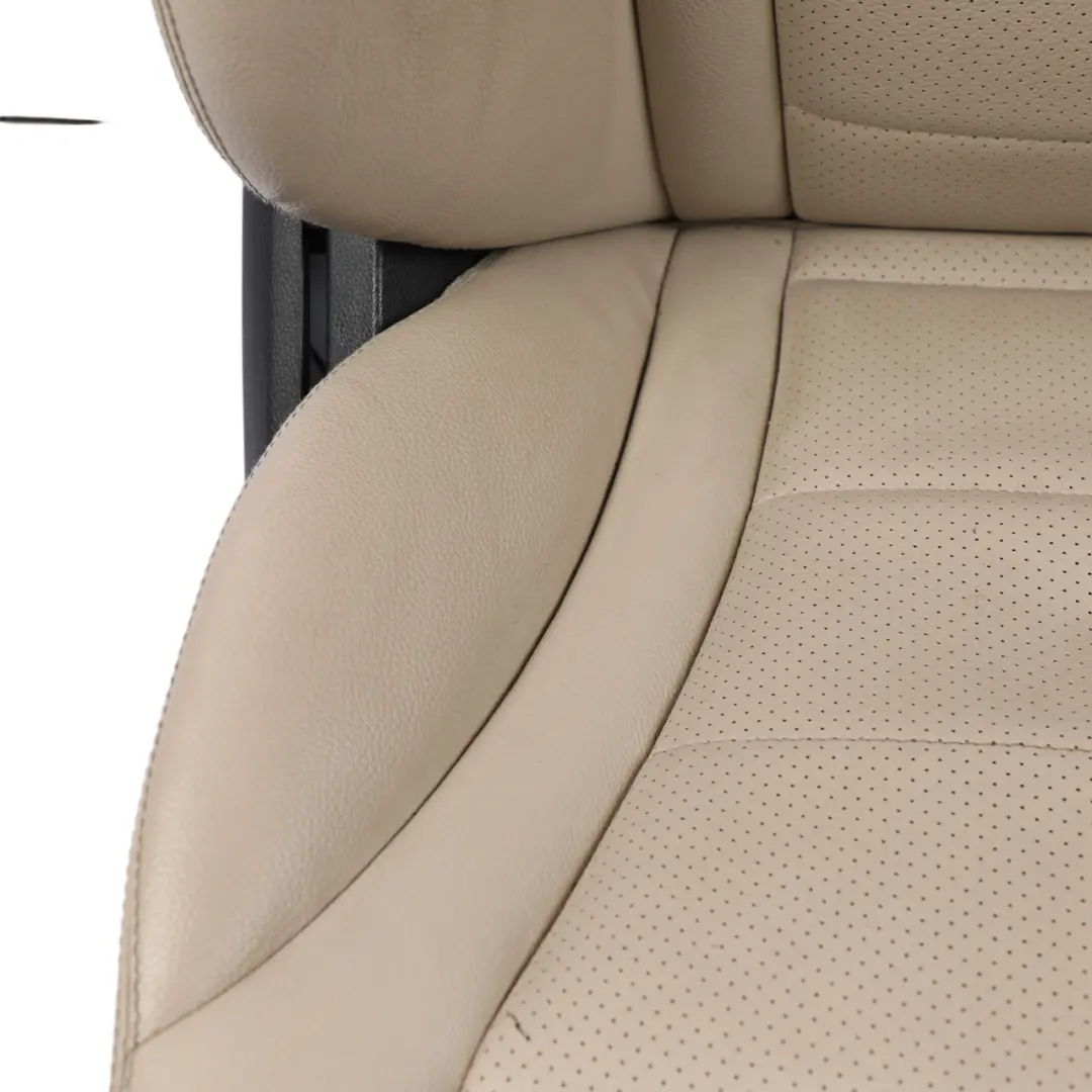 Front Seat Heated Memory Interior Leather Beige Right O/S to Mercedes W205 with Part number A2059101147 Mercedes W205 Front Seat Heated Memory Interior Leather Beige Right O/S - SKU A2059101147-10 - Part number A2059101147