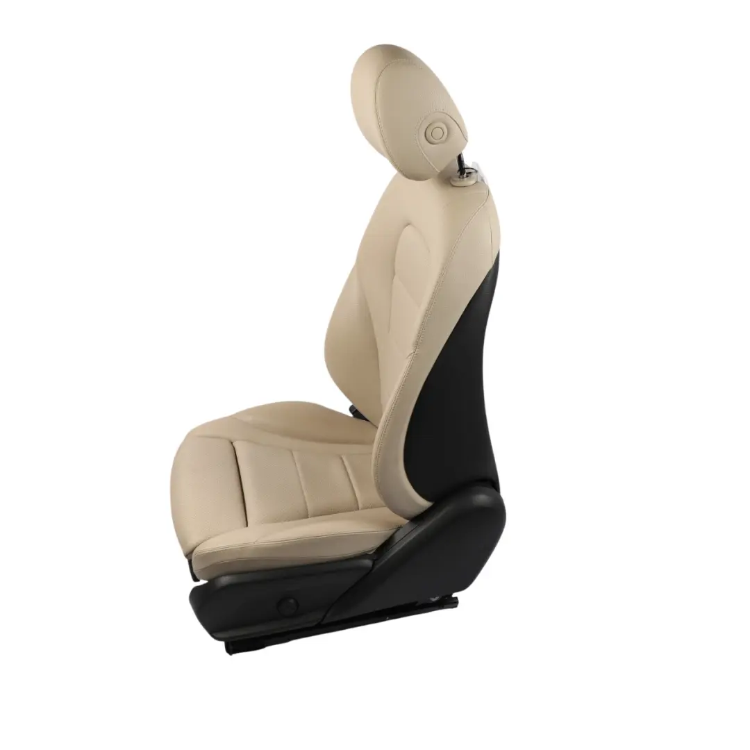 Mercedes W205 Vordersitz Beheizt Memory Kunstleder Beige Links - SKU A2059101147-9 - Teilenummer A2059101147