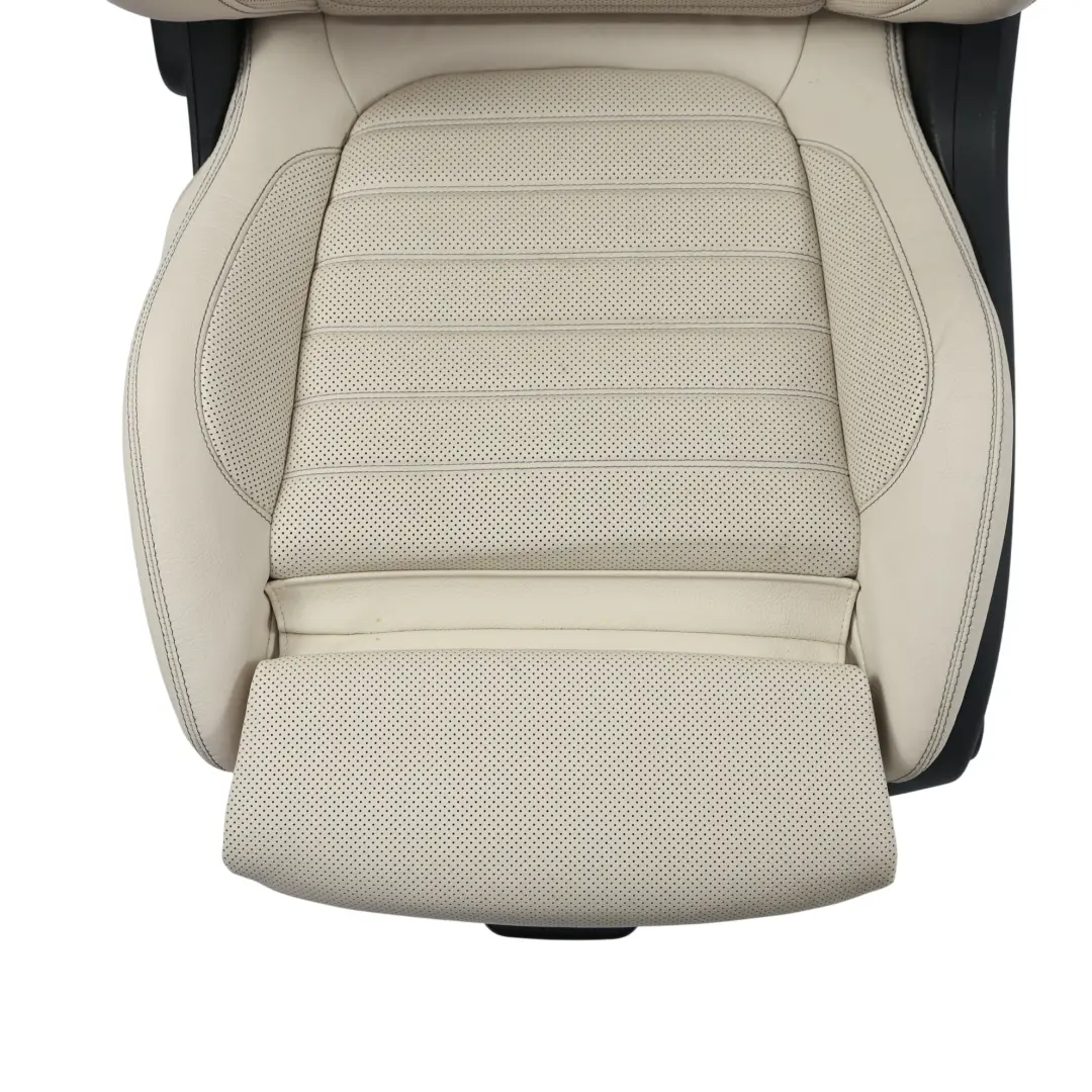 Mercedes C205 Coupe Sedile Anteriore Riscaldato Elettrico Pelle Beige Sinistro - SKU A2059106102-3 - Numero di parte A2059106102