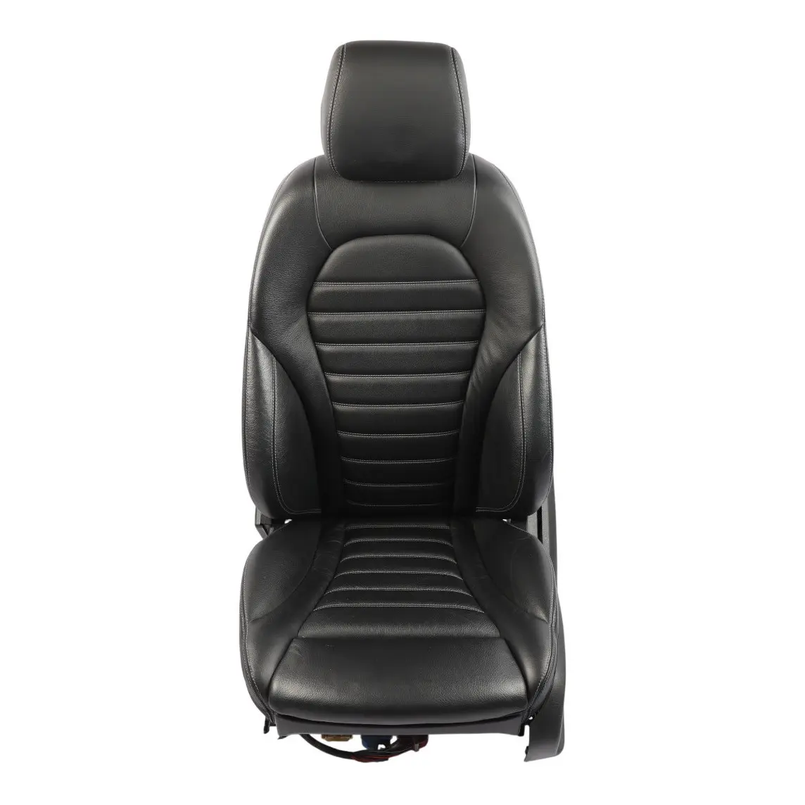 Mercedes W205 S205 Siège cuir chauffant AMG Line avant gauche Black Electric