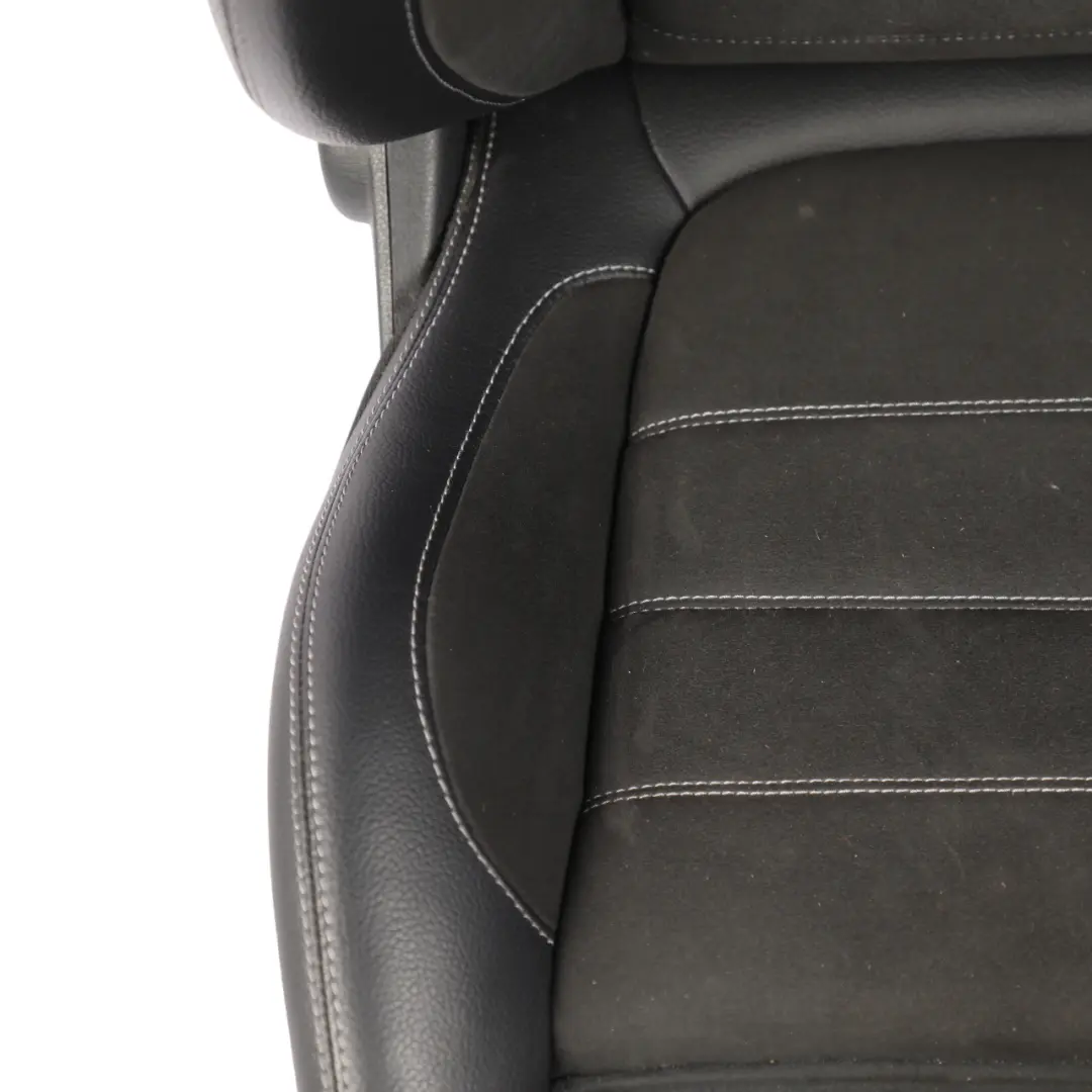 Mercedes C205 Asiento Delantero Izquierdo Imitación Cuero Negro Calefactable - SKU A2059106302-2 - Número de pieza A2059106302