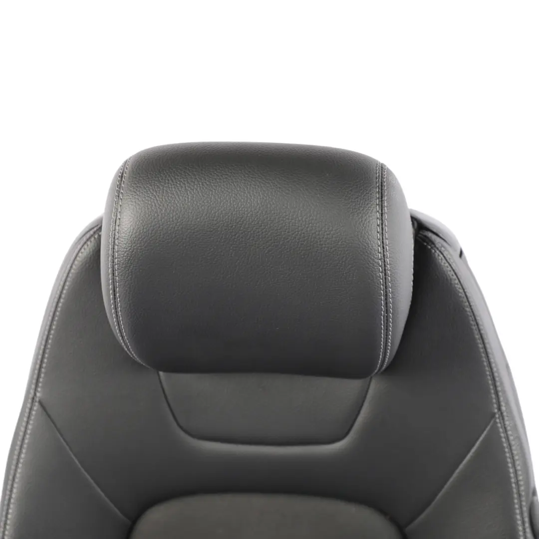 Mercedes C205 Sedile anteriore sinistro Nero finta pelle riscaldato elettrico - SKU A2059106302-2 - Numero di parte A2059106302