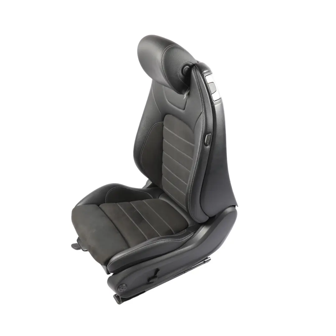 Mercedes C205 Coupe Siège Avant Gauche Cuir Imitation Noir Chauffant Electrique - SKU A2059106302-2 - Numéro de pièce A2059106302