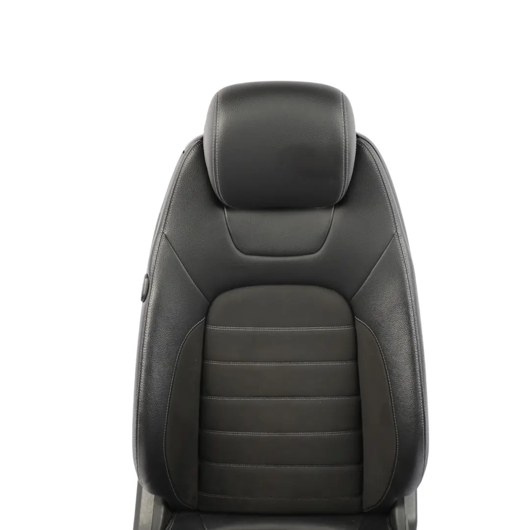 Delantero Calefactable Eléctrico Cuero Alcantara Negro Derecho para Mercedes C205 con número de pieza A2059106302 Mercedes C205 Delantero Calefactable Eléctrico Cuero Alcantara Negro Derecho - SKU A2059106302-4 - Número de pieza A2059106302