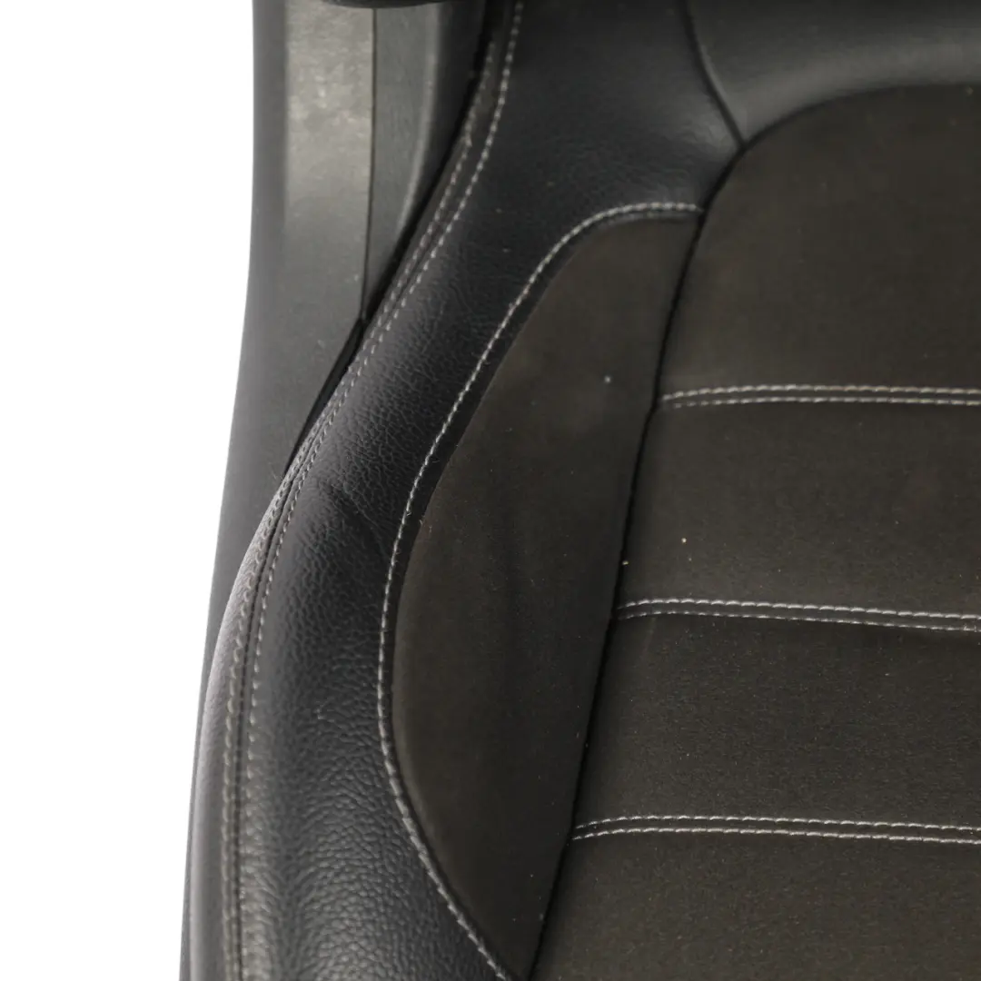 Mercedes C205 Delantero Calefactable Eléctrico Cuero Alcantara Negro Derecho - SKU A2059106302-4 - Número de pieza A2059106302