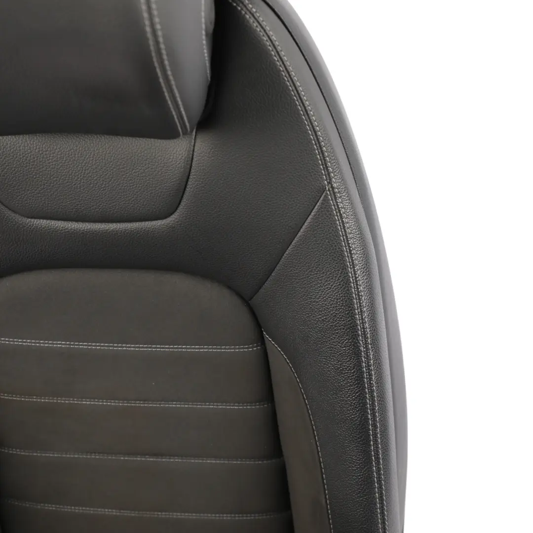 Vorder Sitz Beheizt Elektrisch Alcantara Leder Schwarz Rechts für Mercedes C205 mit Teilenummer A2059106302 Mercedes C205 Vorder Sitz Beheizt Elektrisch Alcantara Leder Schwarz Rechts - SKU A2059106302-4 - Teilenummer A2059106302