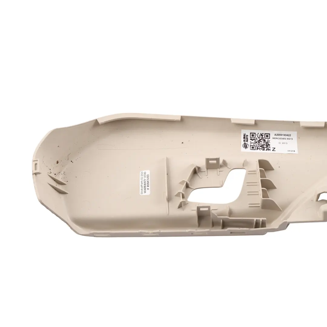 Front Seat Height Adjustment Cover Inner Trim Right O/S Beige to Mercedes W205 W213 with Part number A2059190422 Mercedes W205 W213 Front Seat Height Adjustment Cover Inner Trim Right O/S Beige - SKU A2059190422 - Part number A2059190422