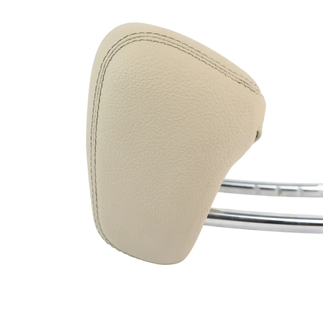Mercedes W205 Seat Headrest Rear Backrest Centre Head Rest Leather Beige - SKU A2059701950-2 - Part number A2059701950