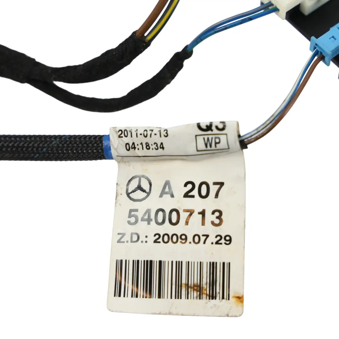 Mercedes A207 Cabrio Vordersitz Kabelbaum Links - SKU A2075400713 - Teilenummer A2075400713