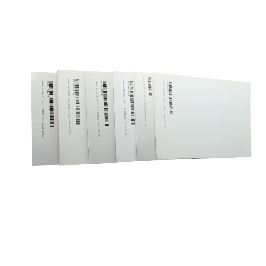 Mercedes W207 Service Booklet Owner's Manual Handbook Set - SKU A2075843381 - Part number A2075843381