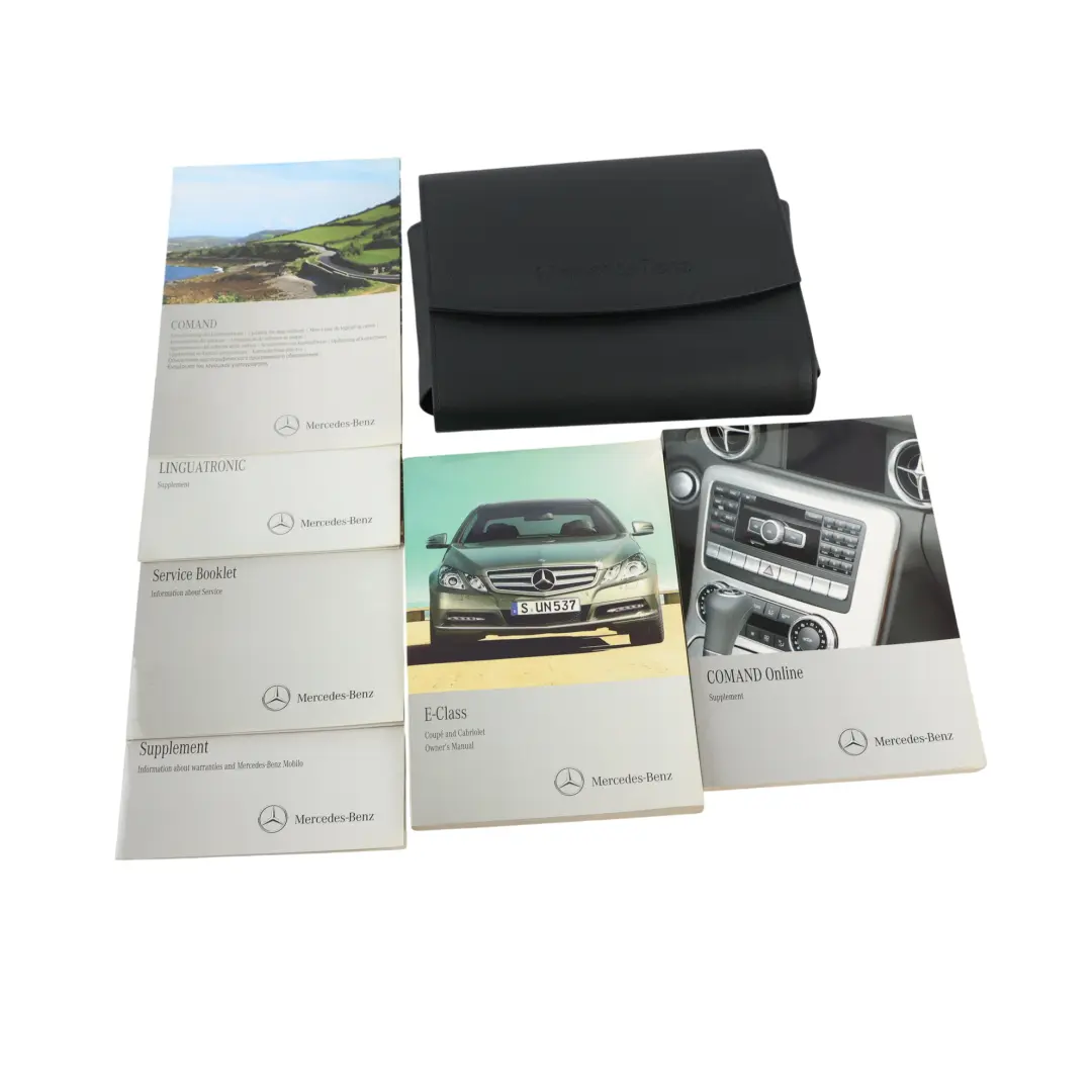 W207 Service Booklet Owner's Manual Handbook Set to Mercedes with Part number A2075843381 Mercedes W207 Service Booklet Owner's Manual Handbook Set - SKU A2075843381 - Part number A2075843381