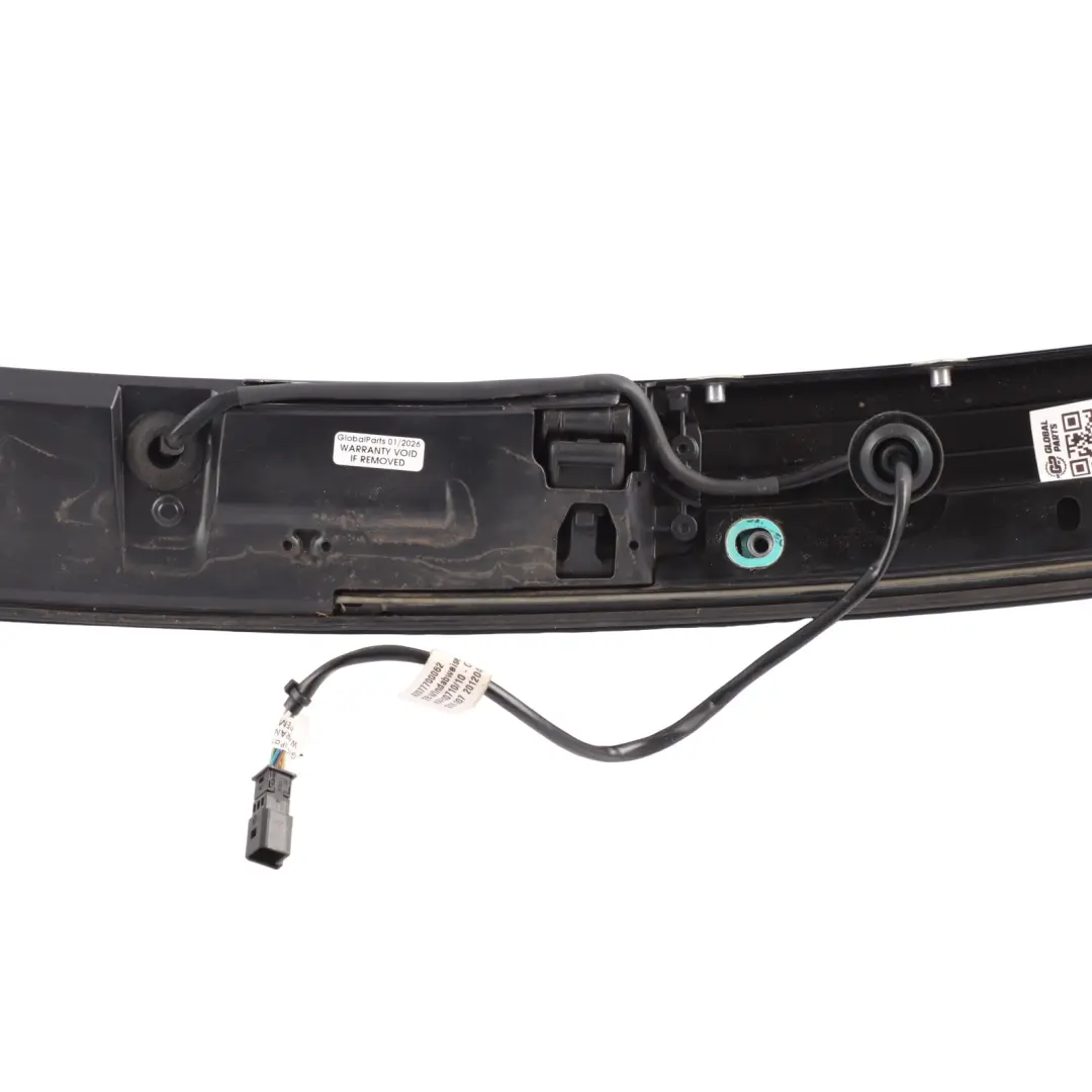 Mercedes A207 Convertible Windscreen Air Deflector Upper Trim Panel - SKU A2077700062 - Part number A2077700062