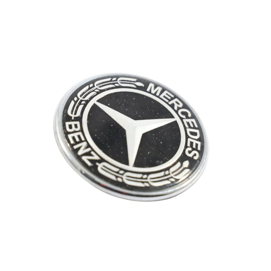 Mercedes W169 A207 C209 Front Badge Bonnet Logo Emblem Black - SKU A2078170316-3 - Part number A2078170316