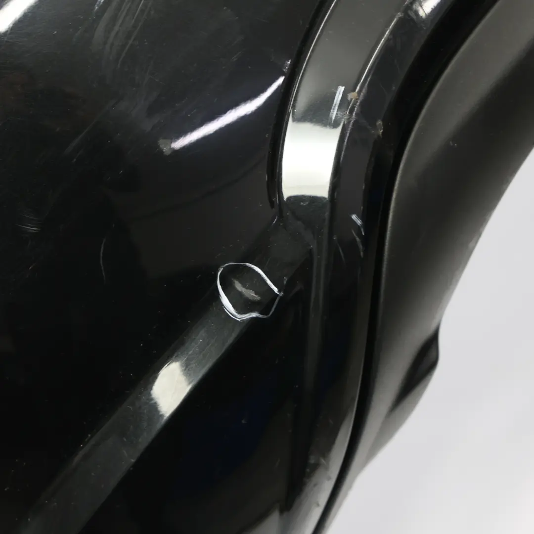 W207 Rear Bumper Trim Panel Covering Obsidian Black Metallic - 197 to Mercedes with Part number A2078803647 Mercedes W207 Rear Bumper Trim Panel Covering Obsidian Black Metallic - 197 - SKU A2078803647-OB2 - Part number A2078803647